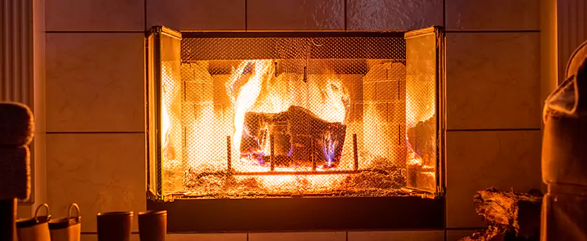 Mendota Hearth Landscape Fireplace Installation in Sherrelwood, Colorado