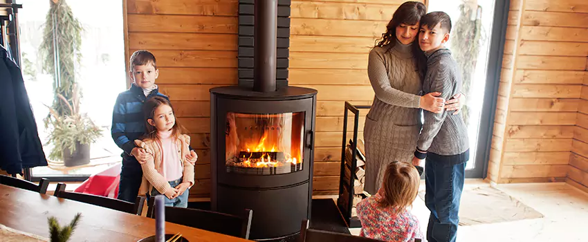Morso Cast Iron Fireplace Insert Installation in Sherrelwood, Colorado