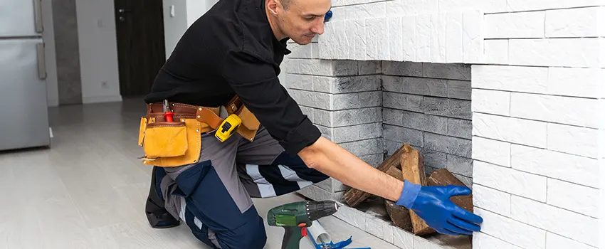 Fireplace Damaged Damper Frame Repair Services in Sherrelwood, Colorado