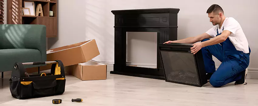 Old Rusted Metal Fireplace Repair And Replacement in Sherrelwood, CO